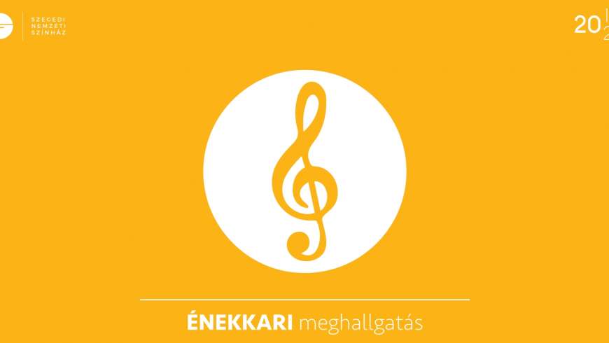 Próbaéneklés énekkari énekművész státuszra