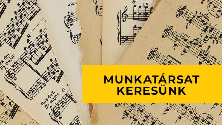 Rendezőasszisztens munkatársat keresünk